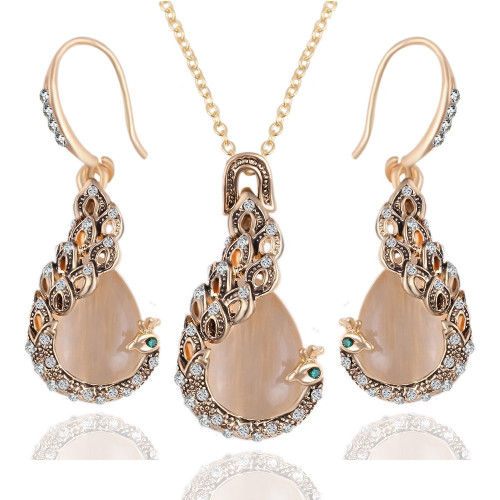 Austrian crystal necklace sale and earring set