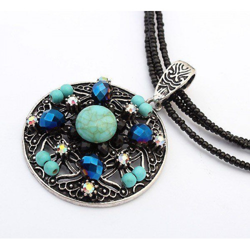 Bohemia A Globe Ethnic Customs Bead Necklace